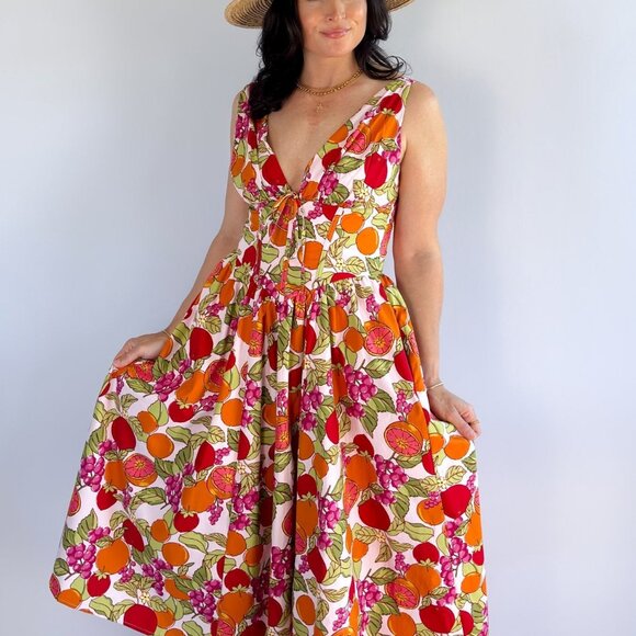 Dress Forum Dresses & Skirts - Midi Length Cotton Summer Dresses | Corset Dress